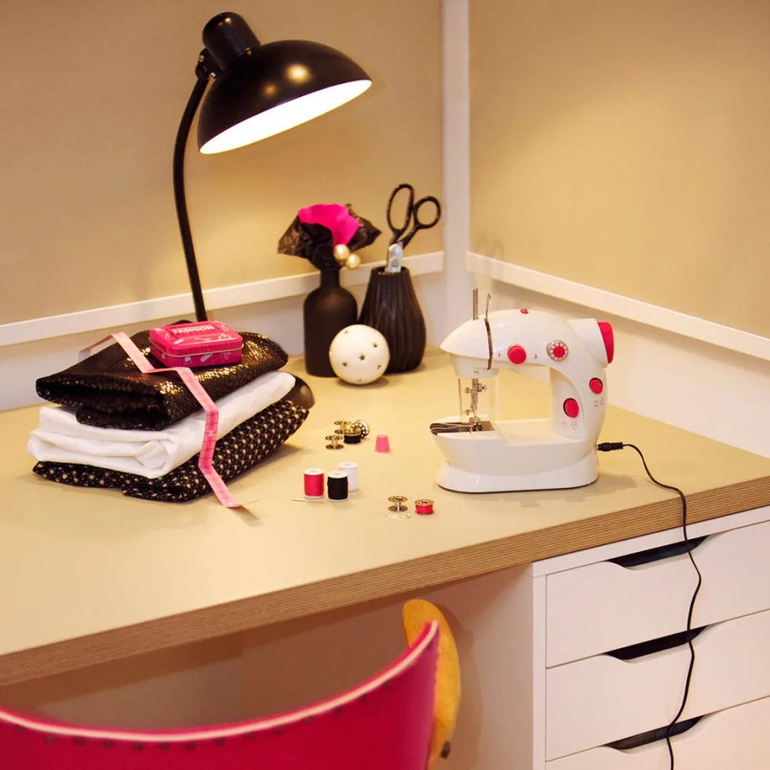 Klein Toys Fashion Passion Naaimachine - Wit Roze - afbeelding 6 van 6