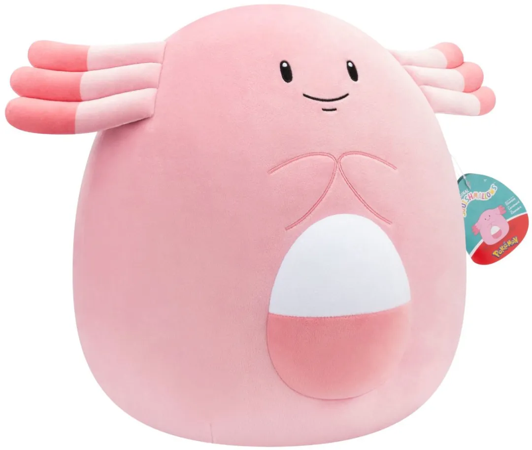 Squishmallows Pokémon Chansey 35cm - Roze