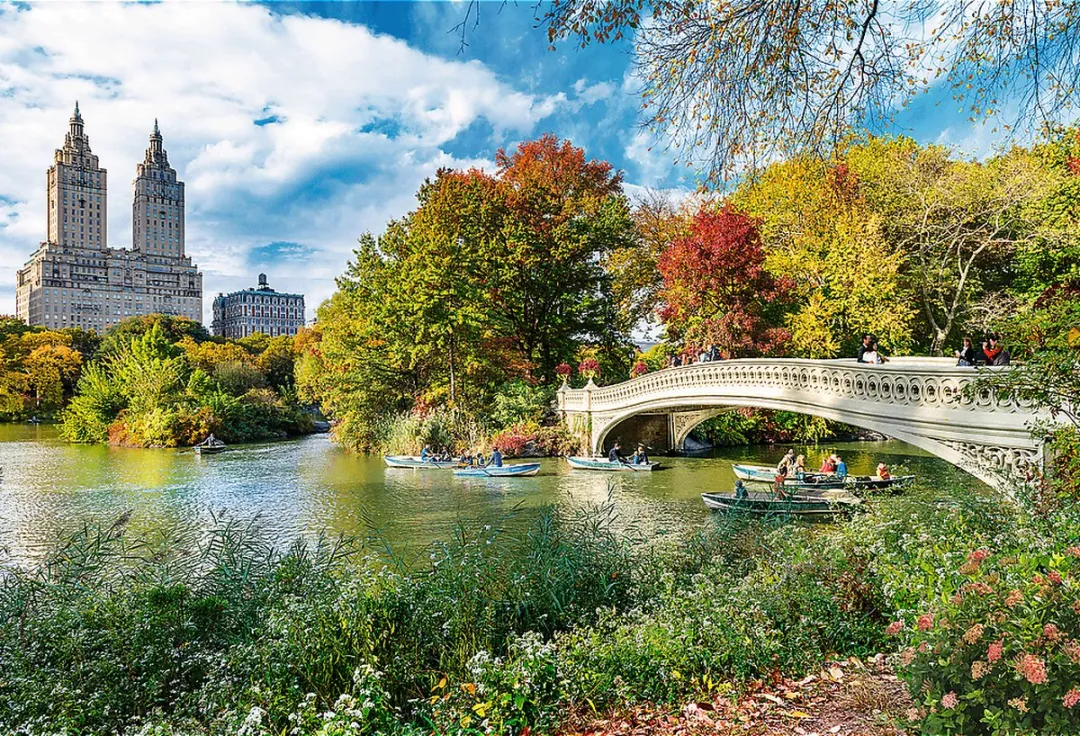 Trefl Zwerflust Central Park New York Puzzel - 1500 Stuks - Multikleur