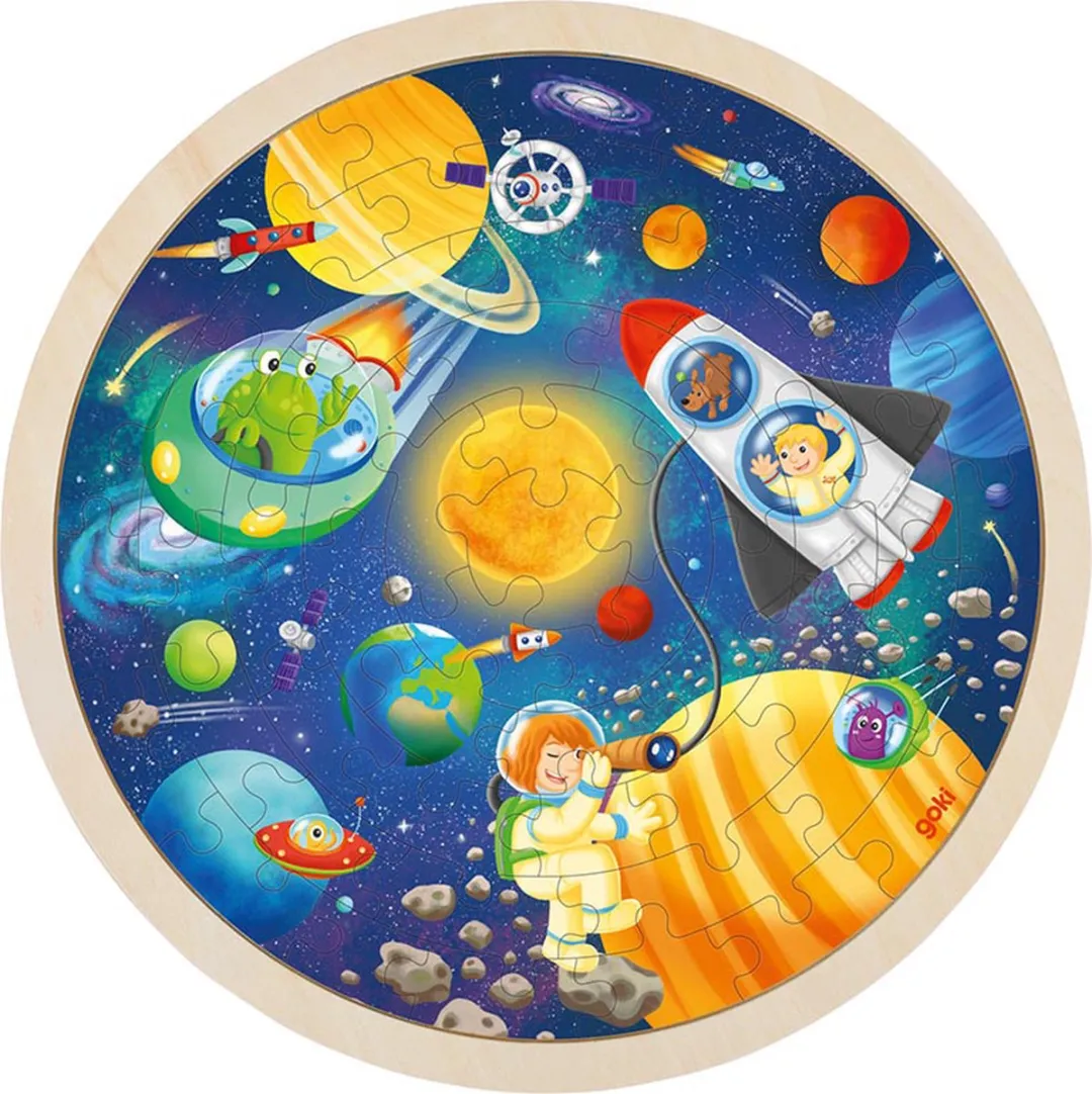 Goki Space Puzzle 57 Stuks