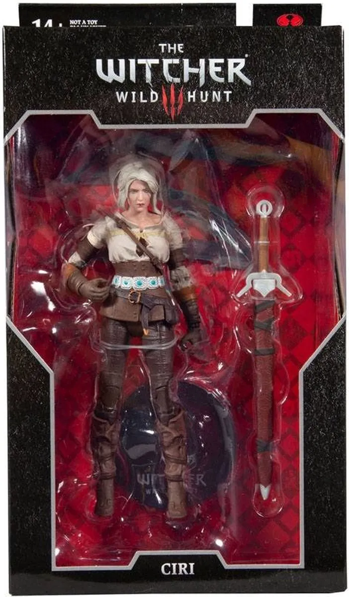 McFarlane Toys The Witcher 3 Ciri Action Figure 18cm - Multi