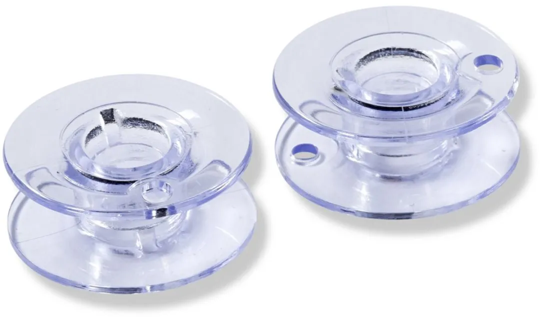 Prym Spoelen Horizontaal Grijper Ø21,2mm - 4 Stuks Transparant