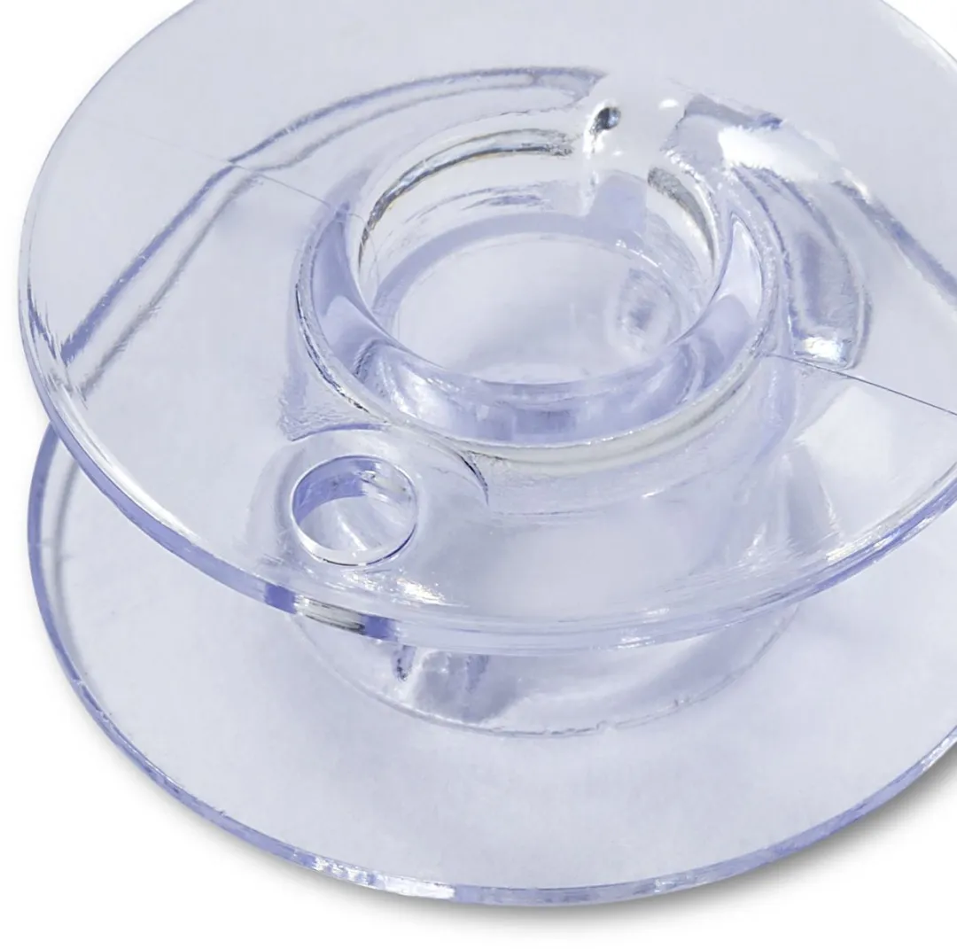 Prym Spoelen Horizontaal Grijper Ø21,2mm - 4 Stuks Transparant