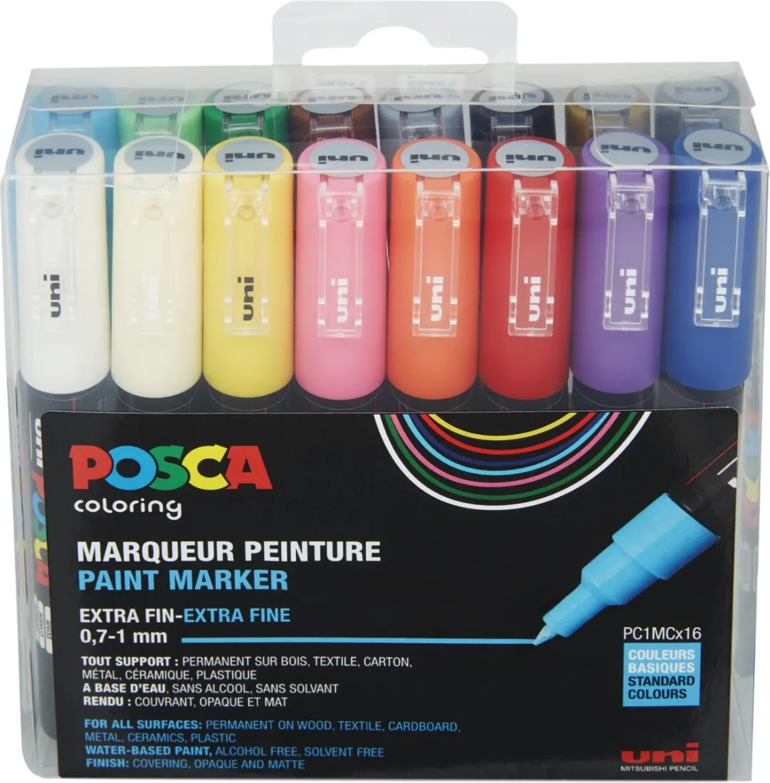 Posca PC1MC Stiftenset