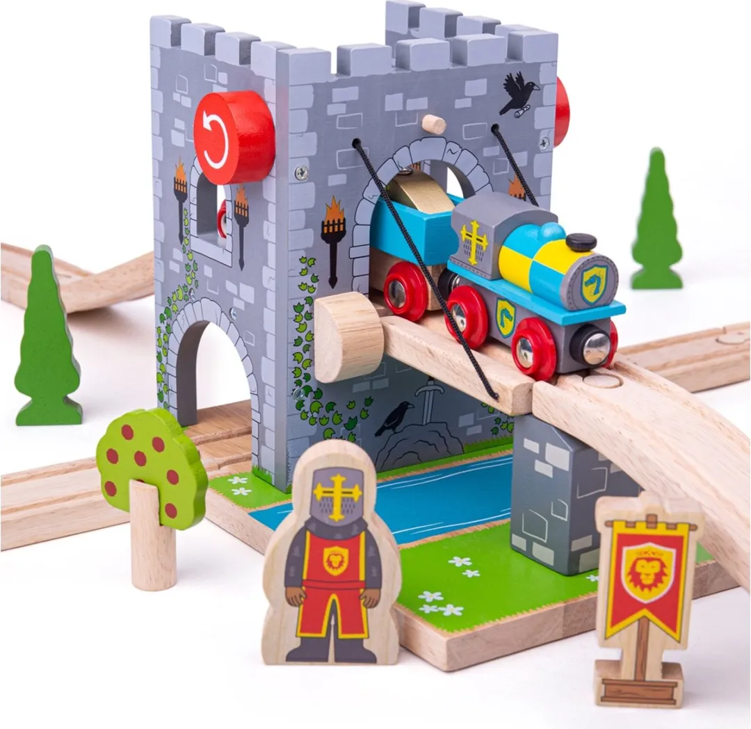 BIGJIGS BJT267 Ophaalbrug Kasteel