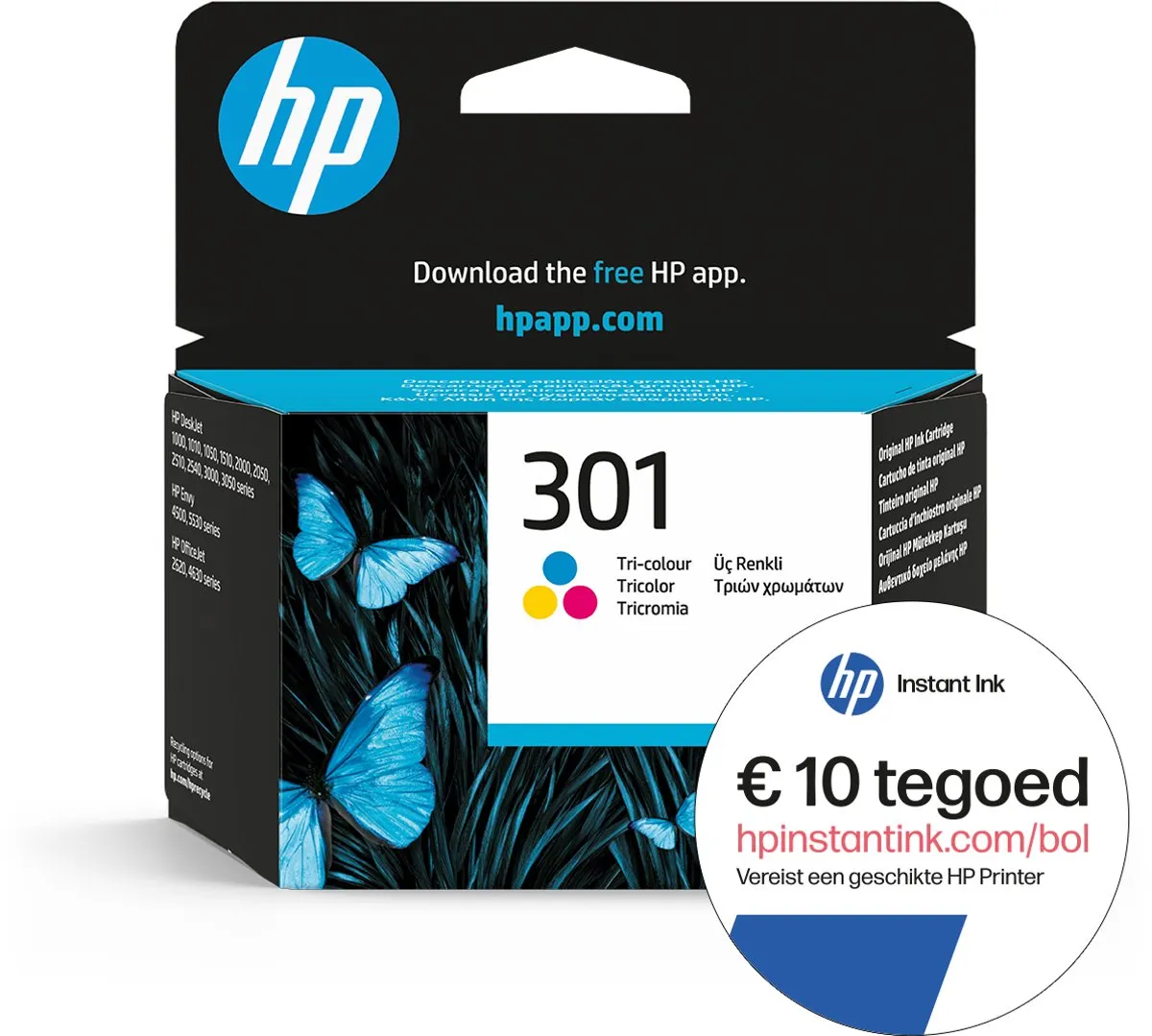 HP 301 CH562EE Inktcartridge