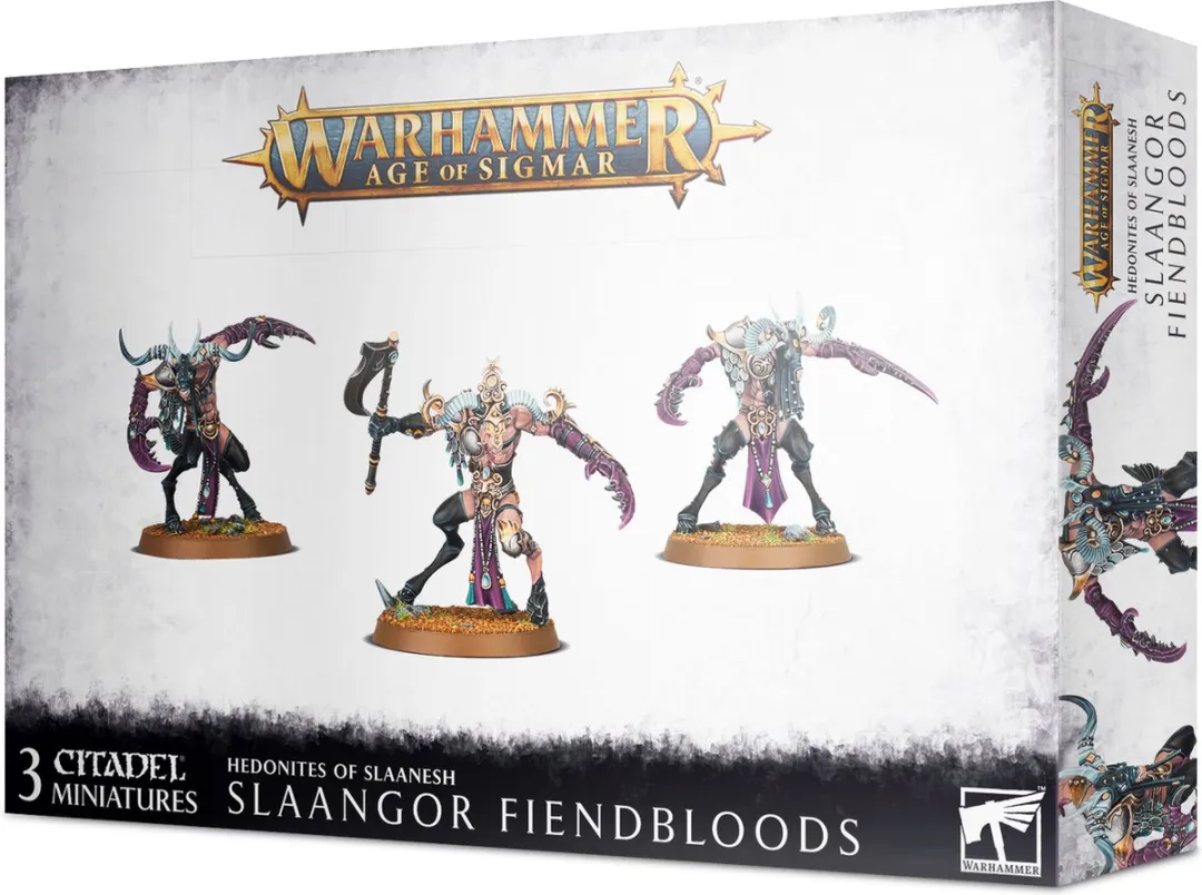 Games Workshop Hedonites of Slaanesh Slaangor Fiendbloods