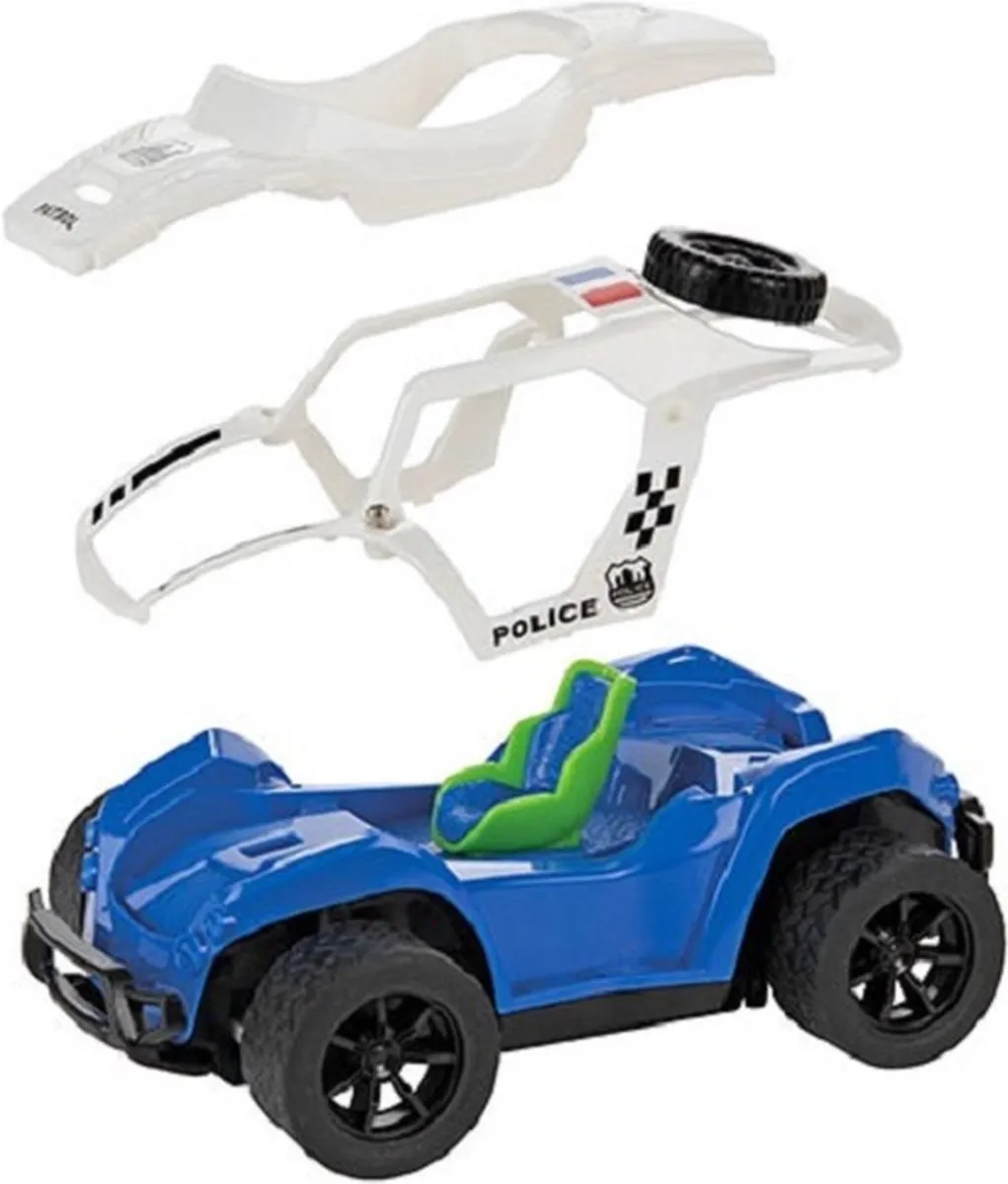 Toi-Toys R-C Auto Cover Change 2-in-1 - Multicolor