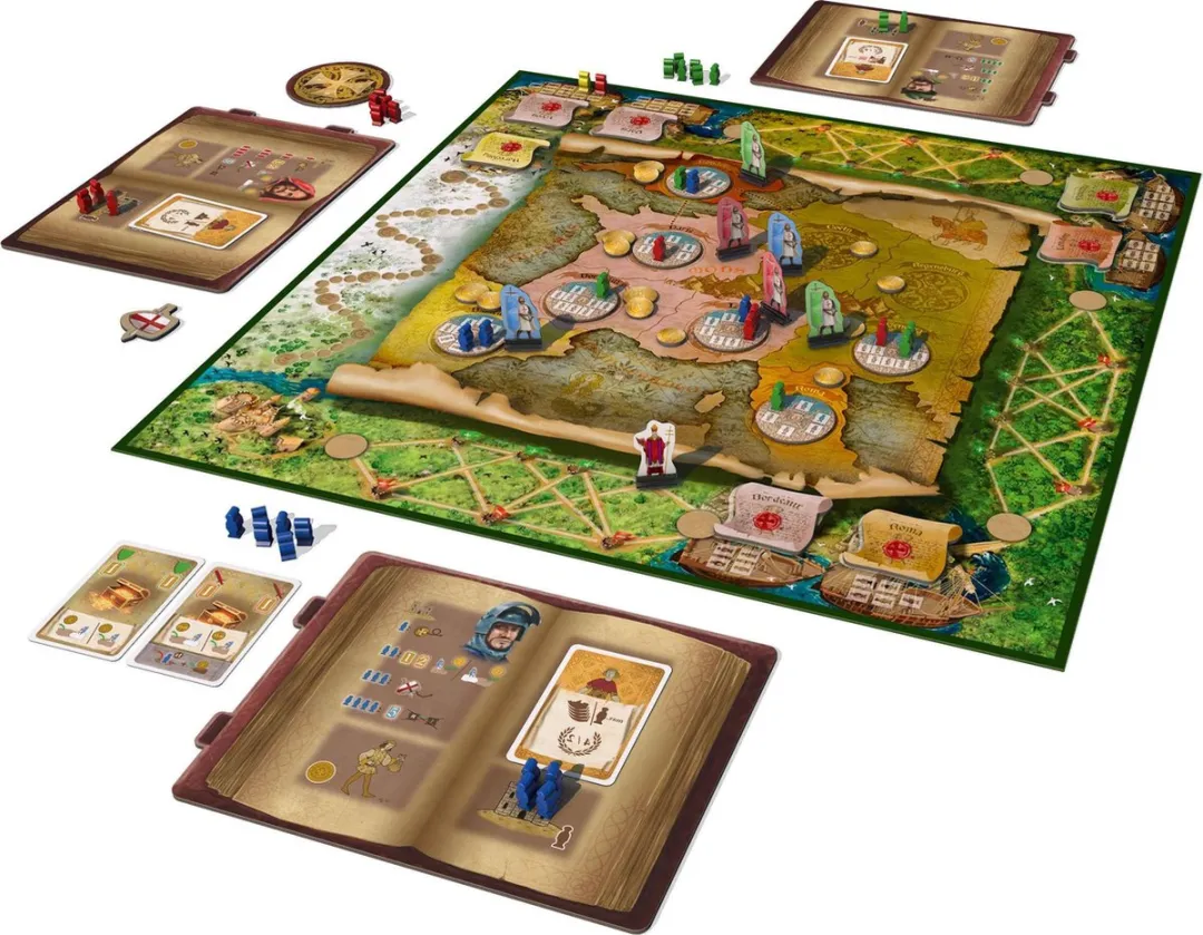 Queen Games Templar's Journey Bordspel