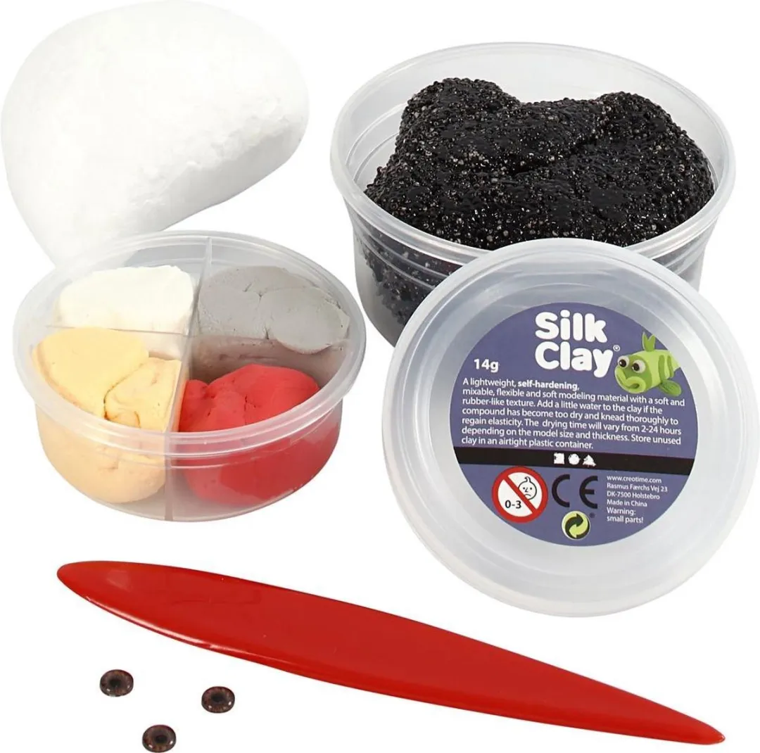 Funny Friends, 1 set, zwart