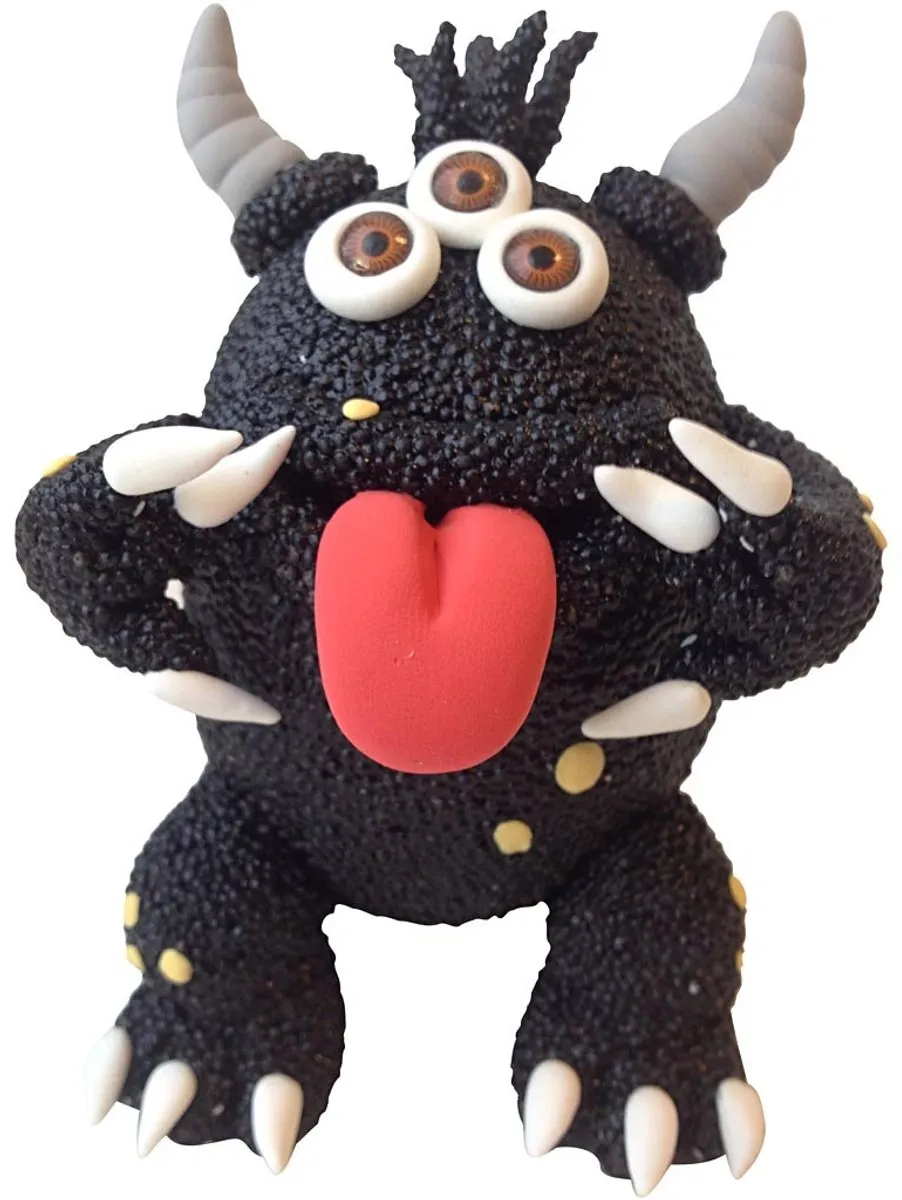 Funny Friends, 1 set, zwart