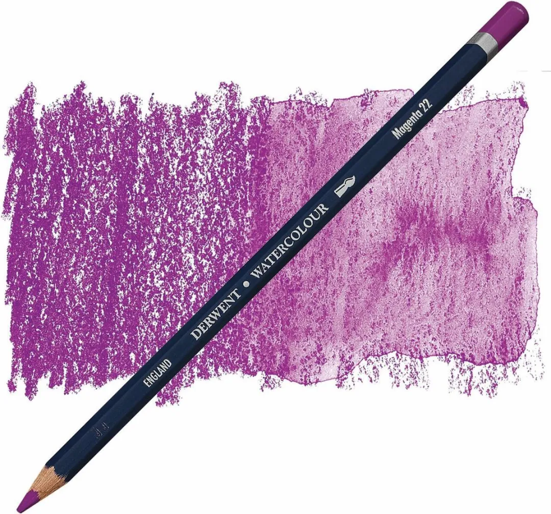 Derwent Watercolor Potlood Magenta 22