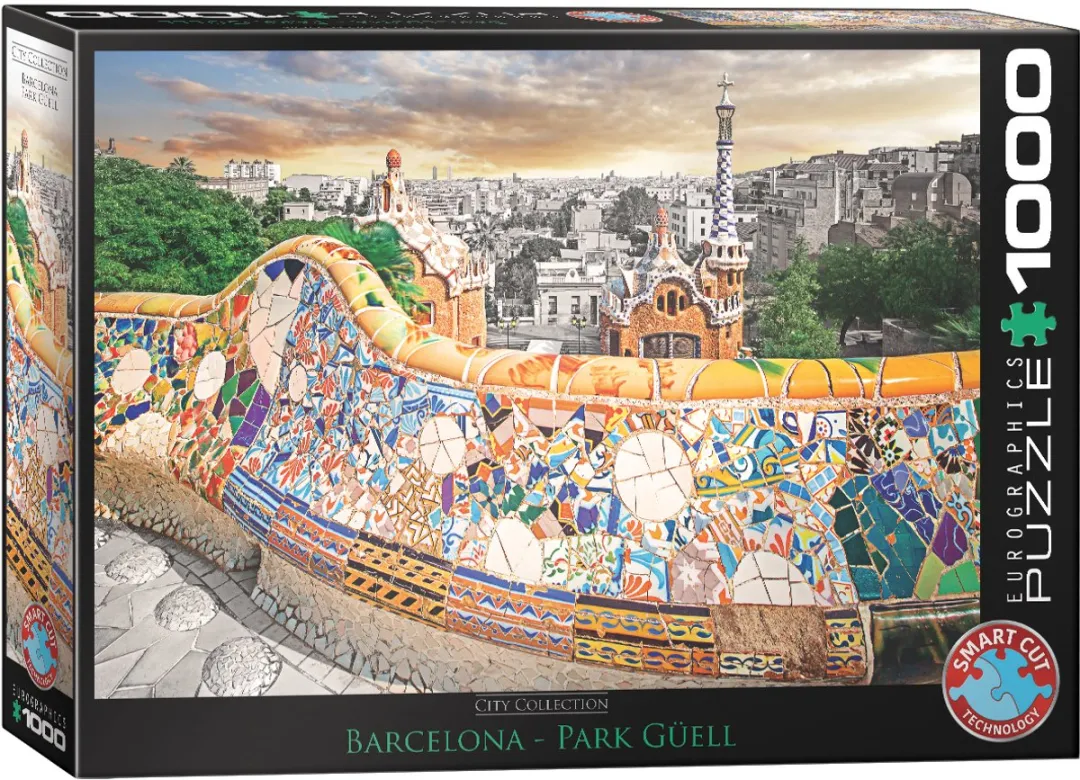 Eurographics Barcelona Park Güell 1000 Stuks