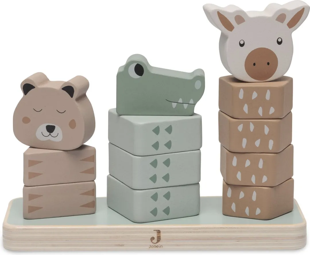 Jollein Houten Stapeltoren Jungle Jambo