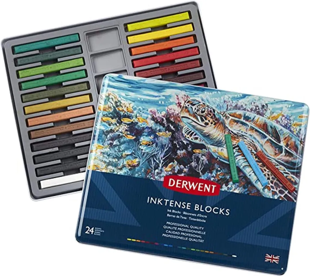 Derwent Inktense Kleursticks 24 Stuks