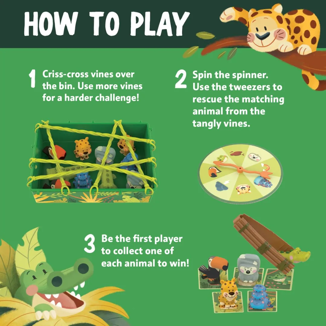 Learning Resources Jungle Rescue Game - Kartonnen spel - Multicolor