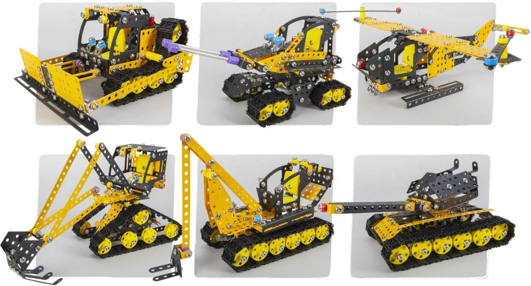 Alexander Toys Constructor PRO Melman - 866 Stukken - Multicolor