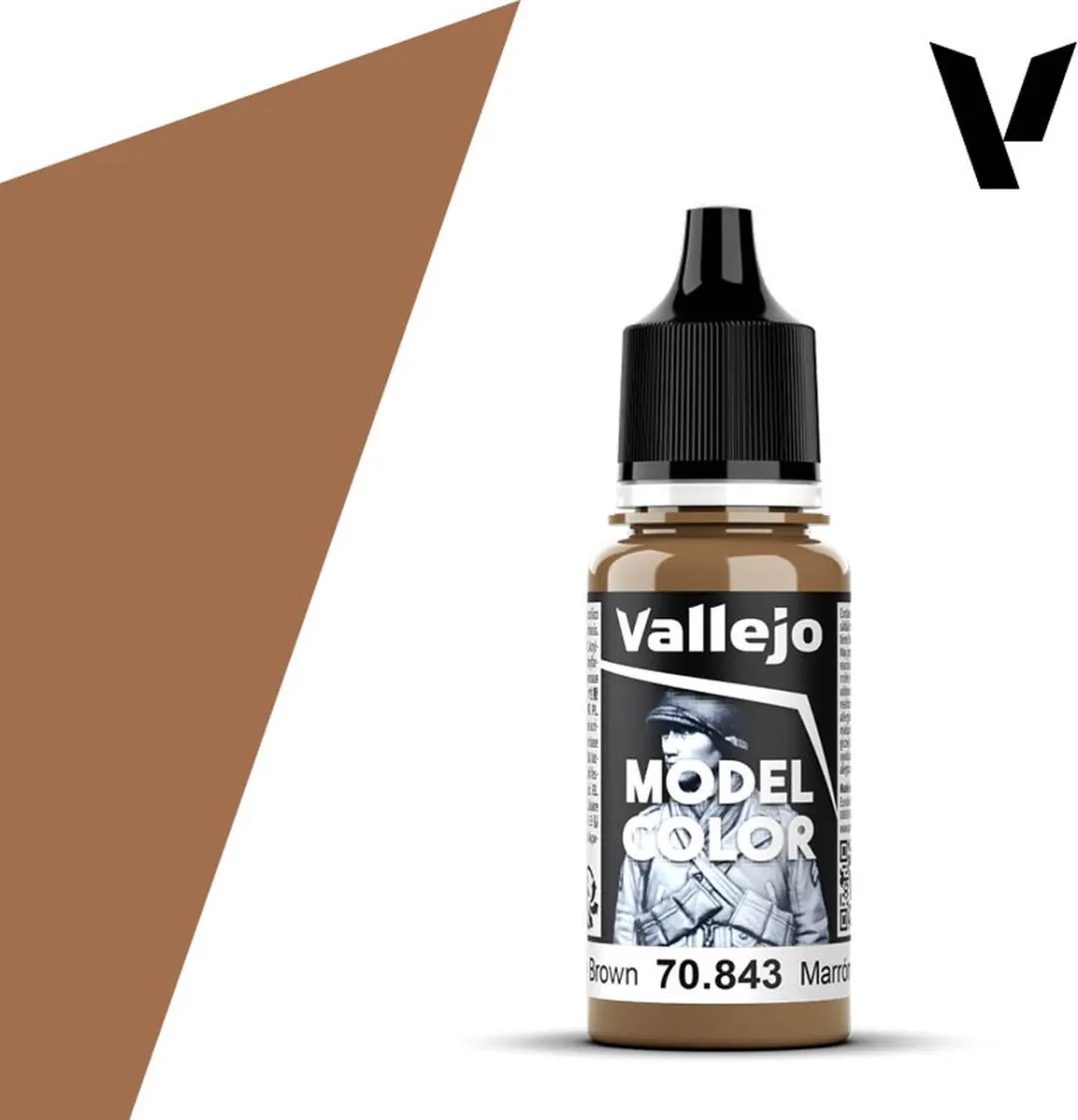 Vallejo Model Color Cork Brown Acrylverf 17ml