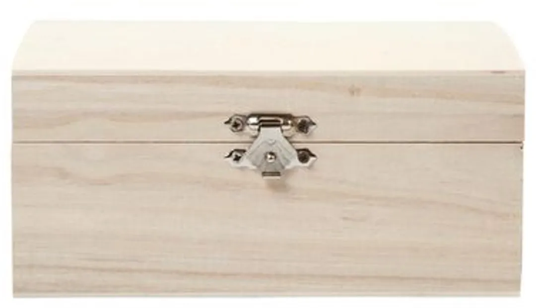 Creativ Company Houten Schatkist 16,5x11x8,55cm - 8 Stuks