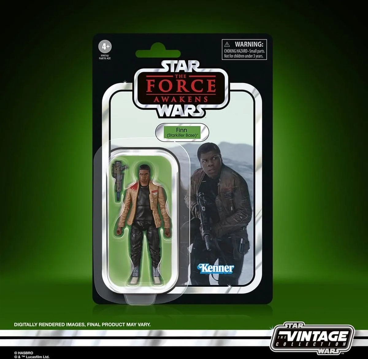 Hasbro Star Wars Finn Vintage Collection Action Figuur - 10cm - Multicolor