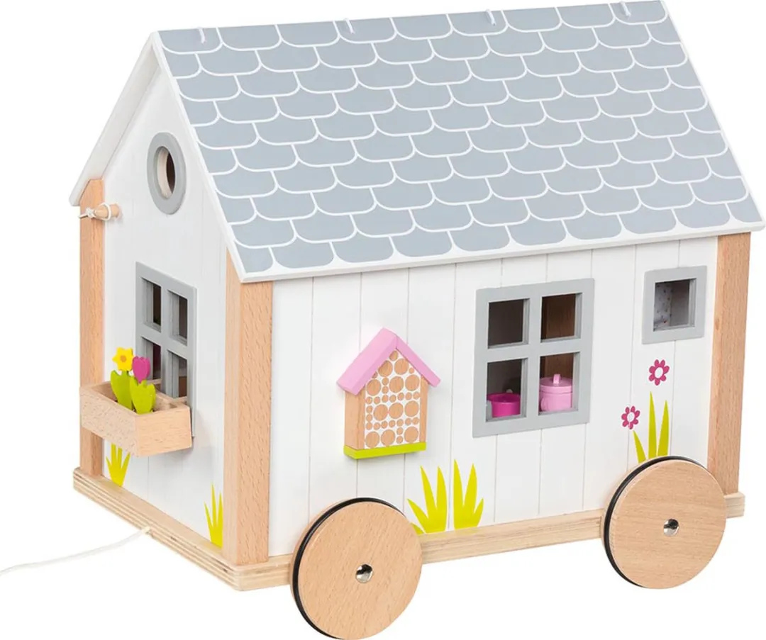 Goki Tiny House Hygge Poppenhuis - 40 Meubels - Multicolor