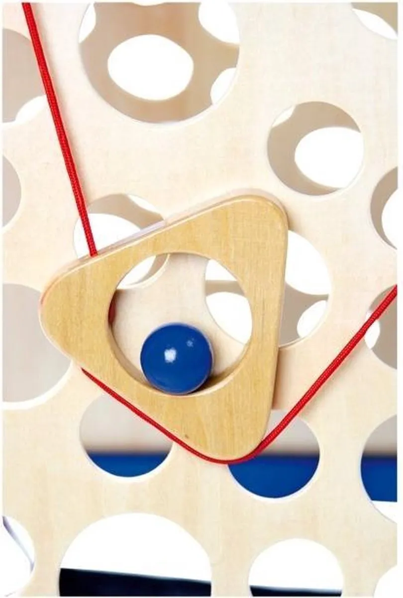 Small Foot Houten Klimmuur XXL Behendigheidsspel - Blauw