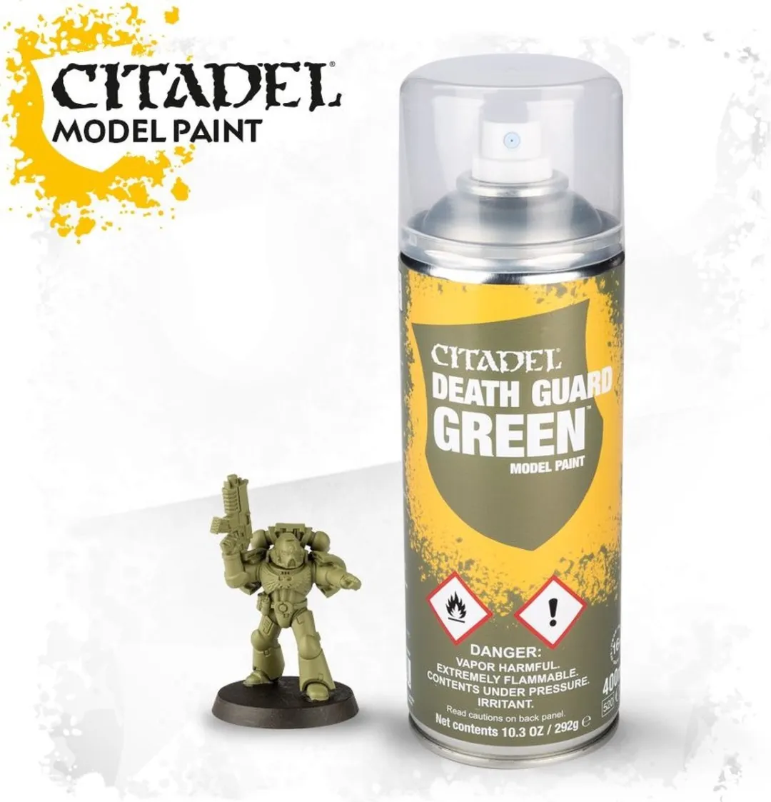 Games Workshop Citadel Spray Death Guard Green