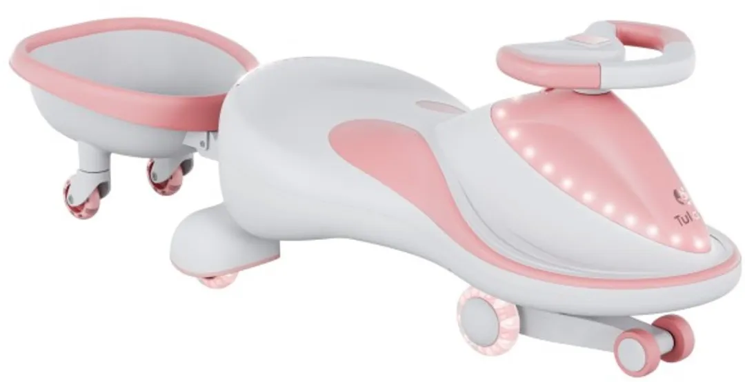 Tulano Wiggle Car Focus 55 Loopauto - Roze