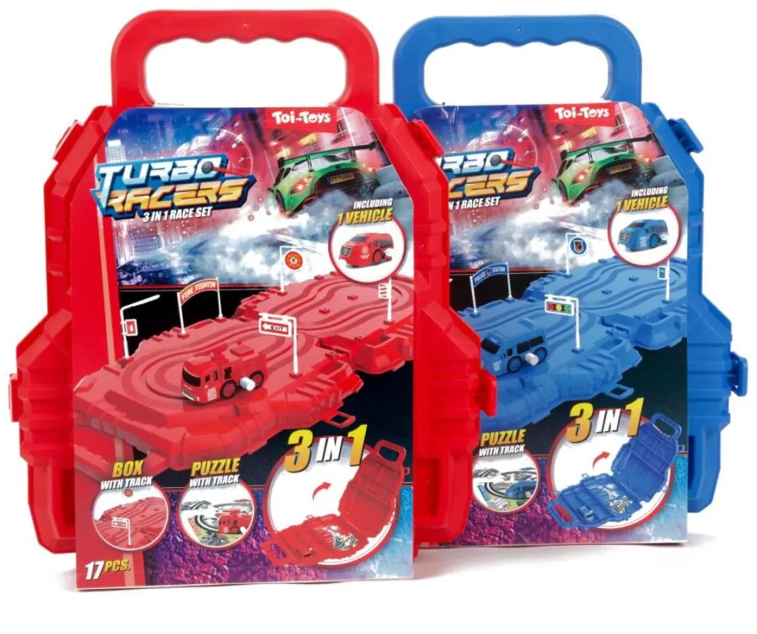 Toi-Toys Raceset 17-delig