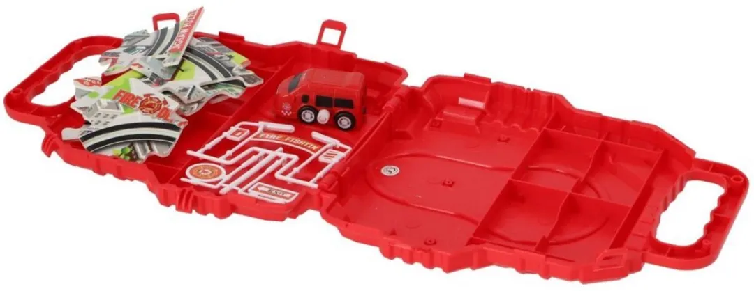 Toi-Toys Raceset 17-delig - Multicolor