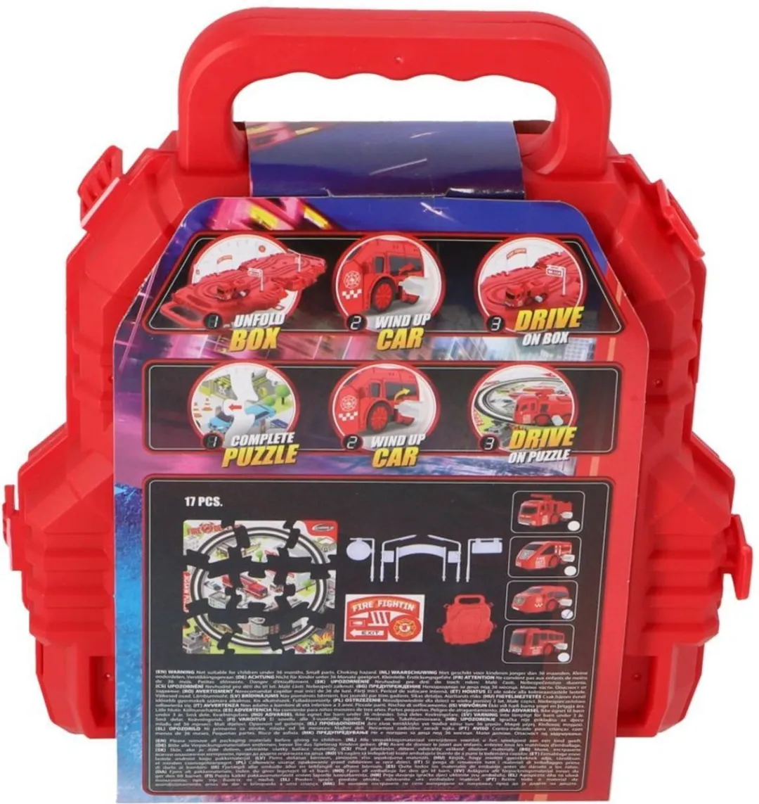 Toi-Toys Raceset 17-delig - Multicolor - afbeelding 6 van 6