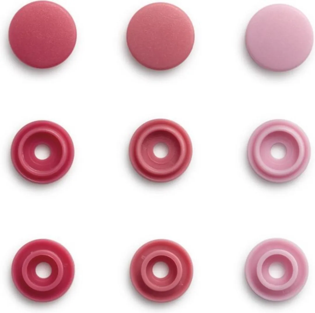 Prym Love Color Snaps Mini Drukknopen - Roze
