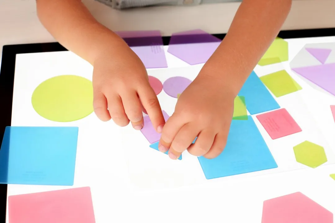 Miniland Lightpad Geometrie Vormen - Print