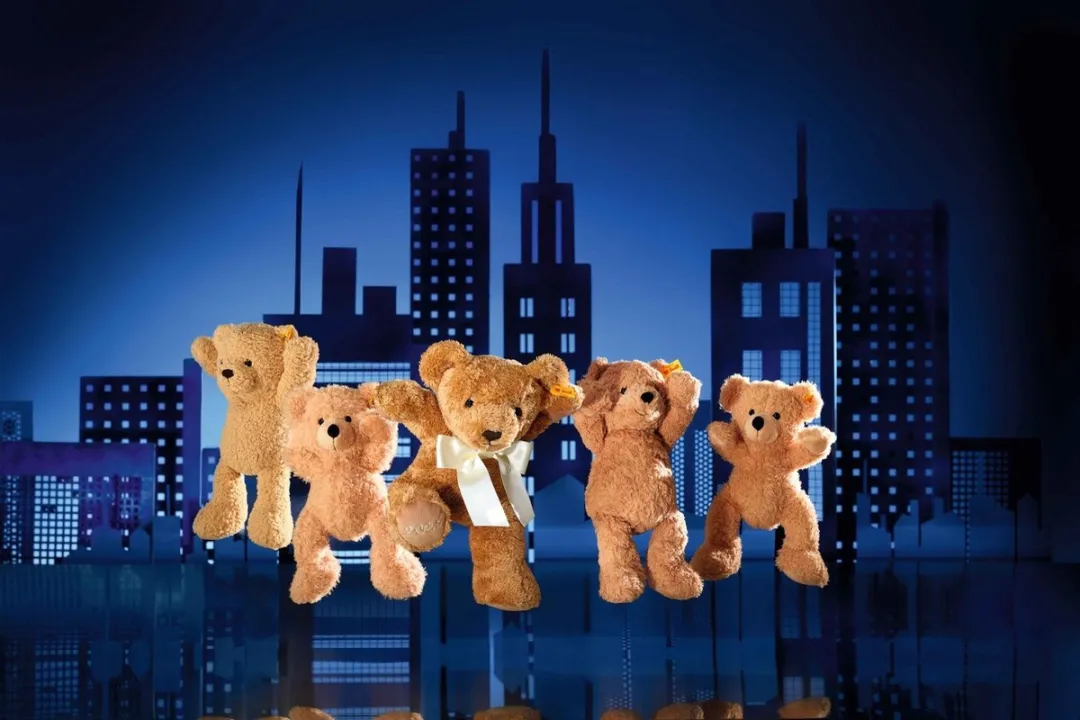 Steiff Jimmy Knuffelbeer 30cm - Lichtbruin