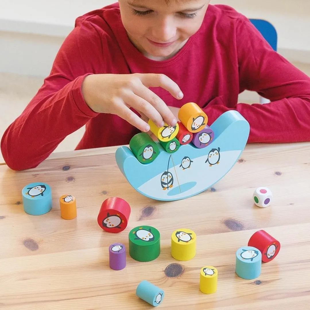 Apli Kids Houten Evenwichtsspel Pinguïns 17203