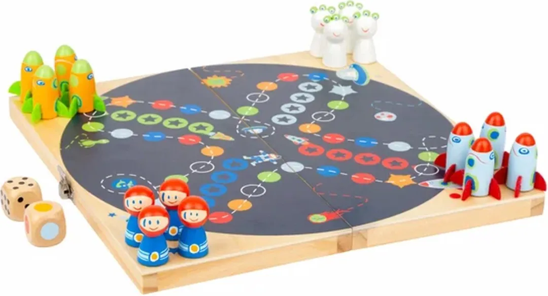 Small Foot Houten Ruimtevaart Ludospel - 11452
