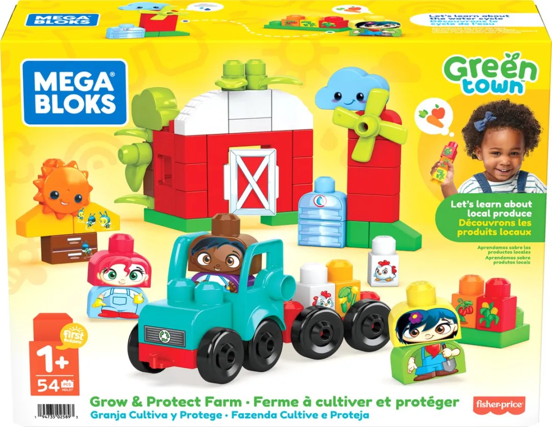 Mega Bloks Green Town Grow & Protect Farm