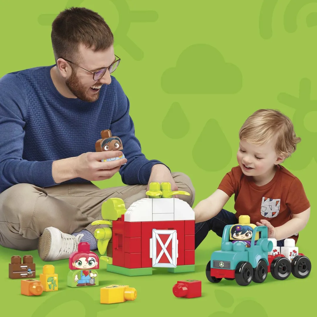 Mega Bloks Green Town Grow & Protect Farm - 54 Stukken