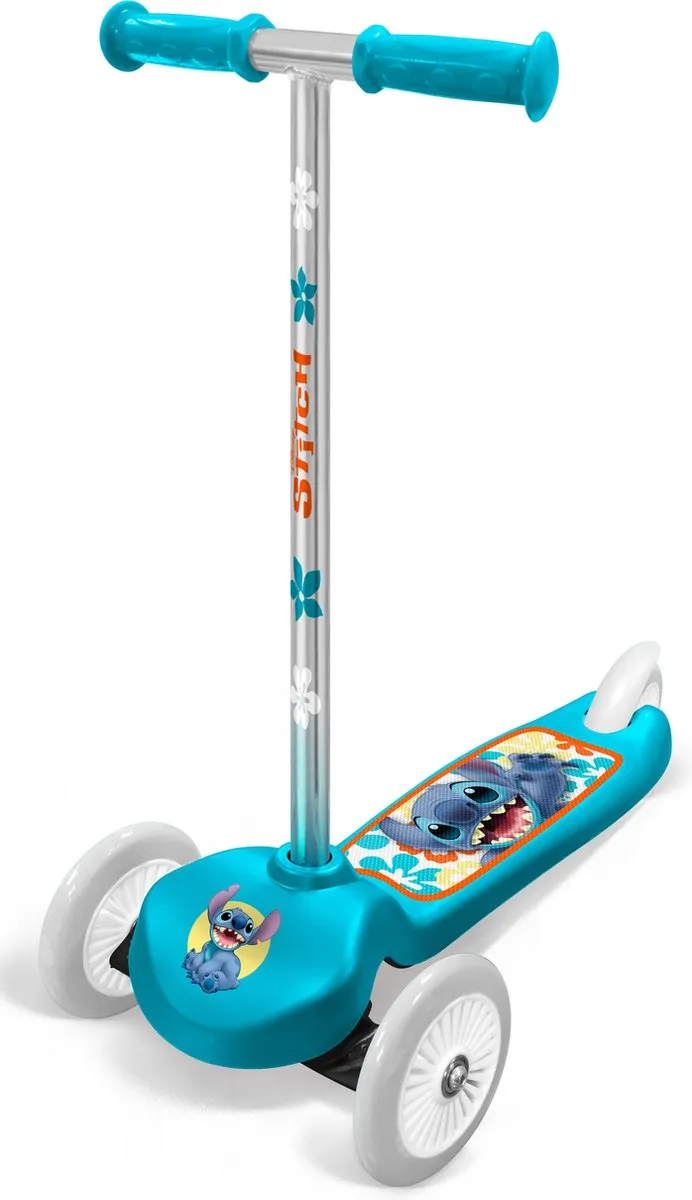 Disney Stitch 3-Wiel Kinderstep - Blauw - 80 Inch
