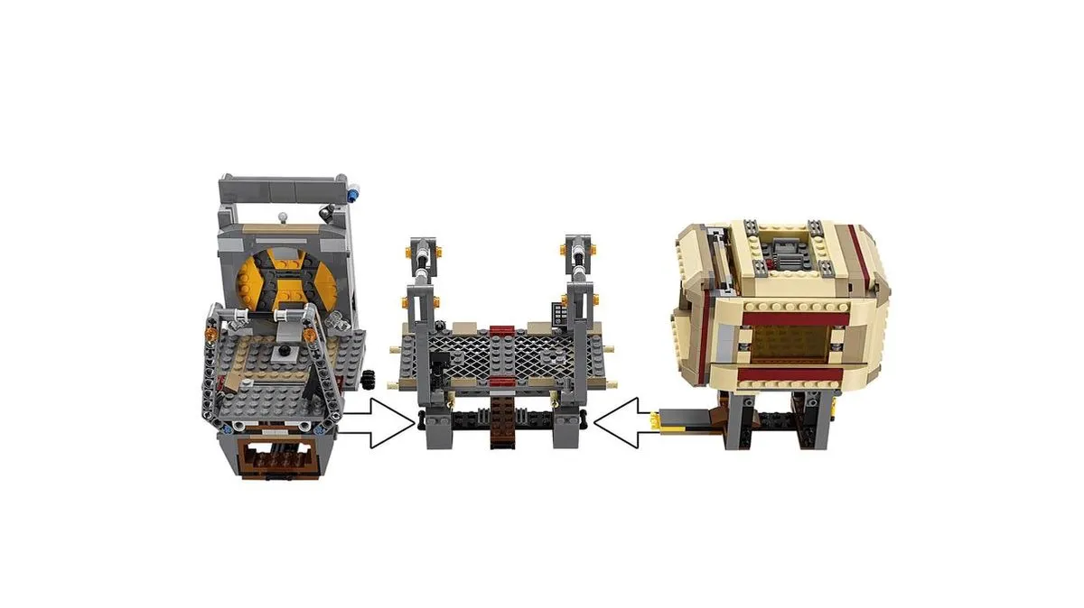 LEGO Star Wars Rathtar Ontsnapping 75180 - 836 Stukken