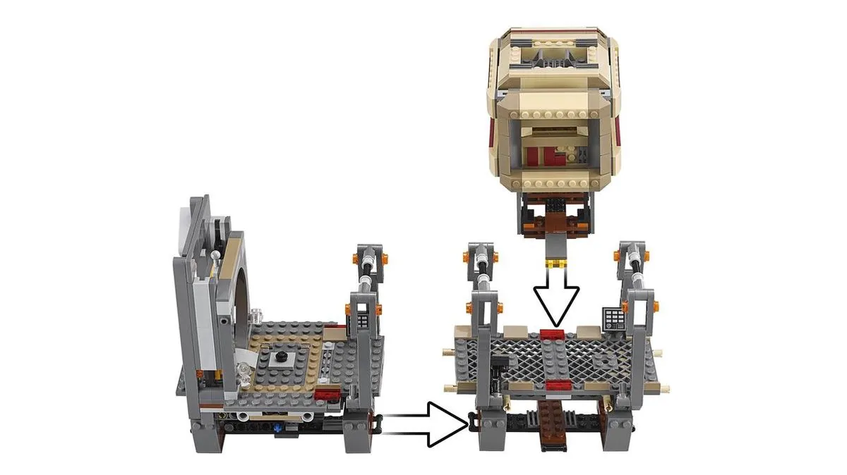 LEGO Star Wars Rathtar Ontsnapping 75180 - 836 Stukken