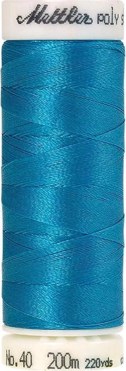 Amann Mettler Polysheen Borduurgaren 200m - Blauw