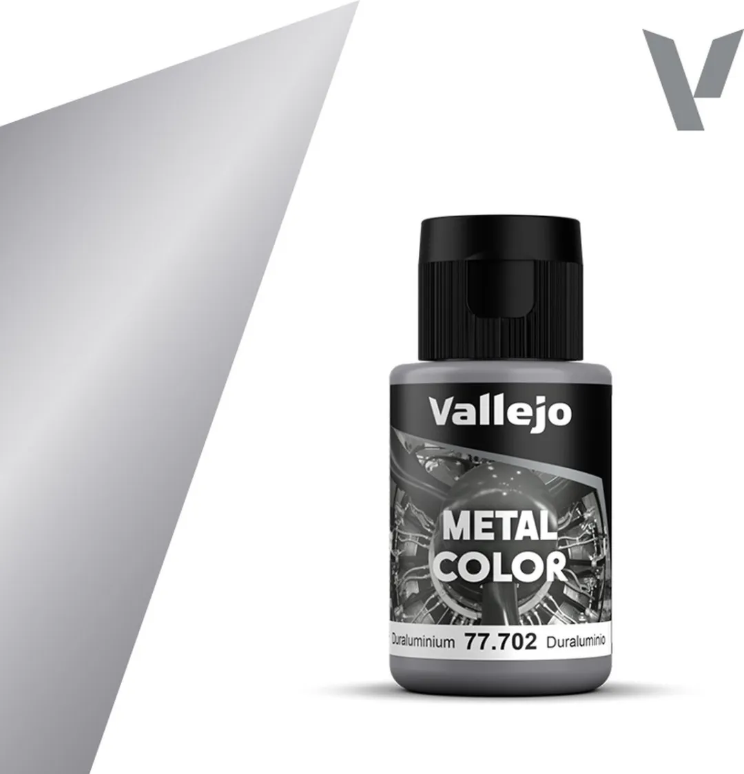 Vallejo Hobbyverf Acryl Metal Color Duraluminium 32ml