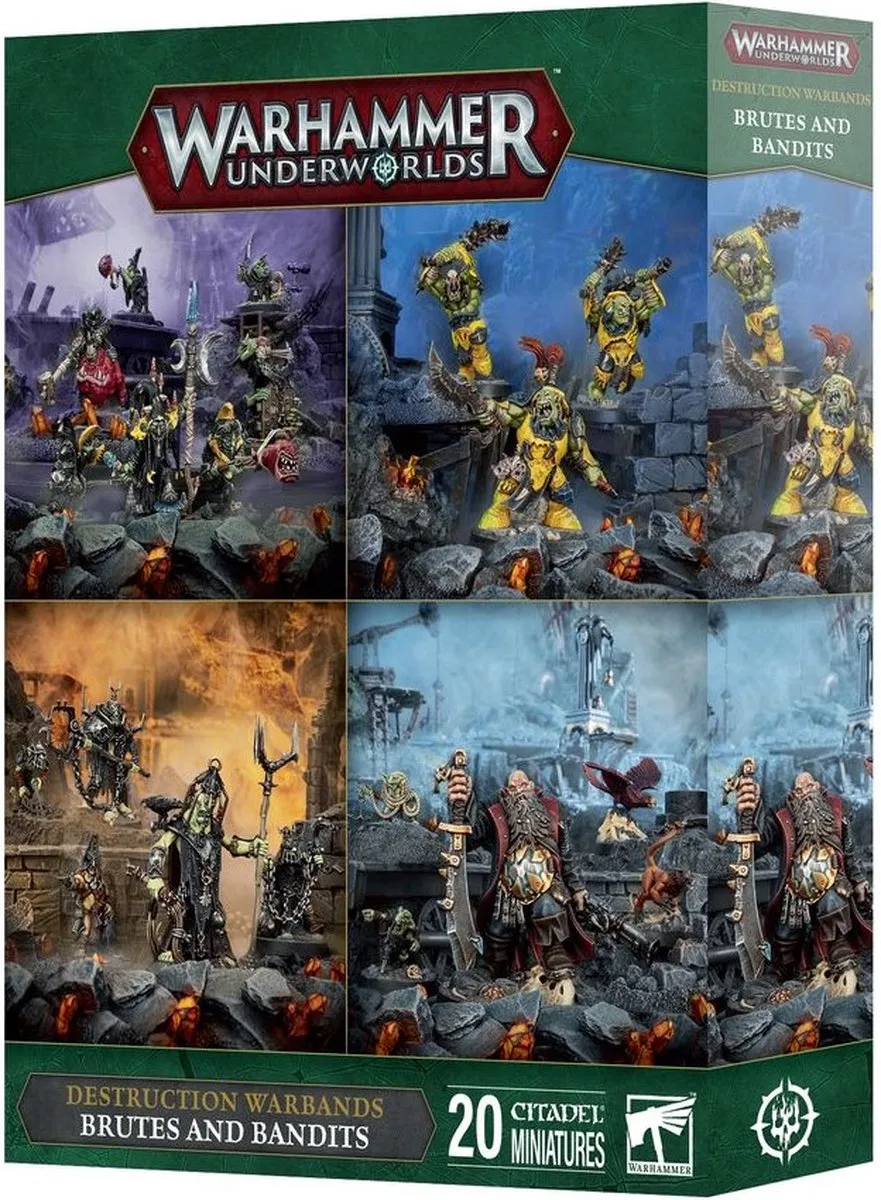 Games Workshop Warhammer Underworlds Brutes and Bandits 34-007