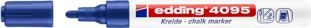 edding 4095 Krijtmarker Blauw