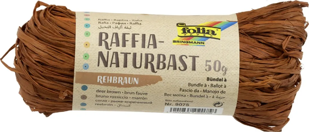 Raffia Folia 50gr. roze -