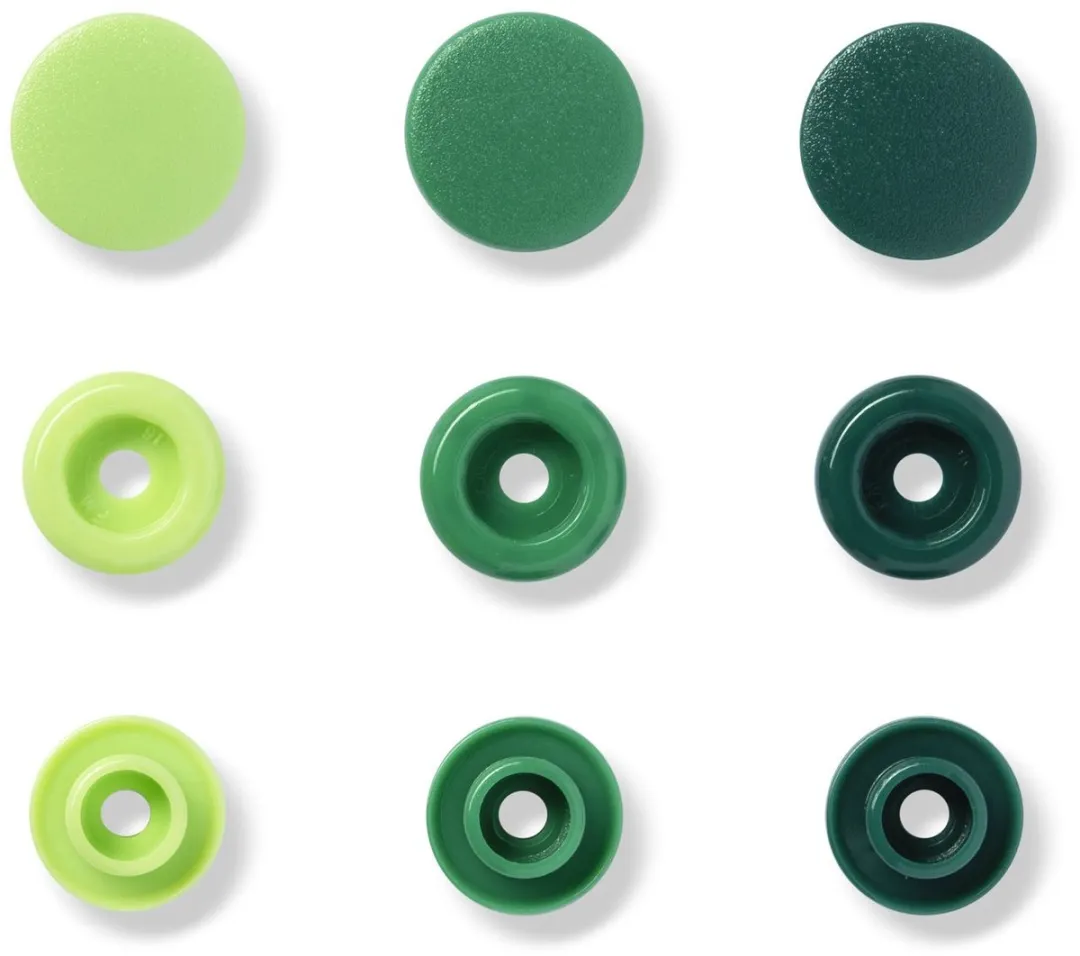 Prym Love Color Drukknoppen 12,4mm Groen