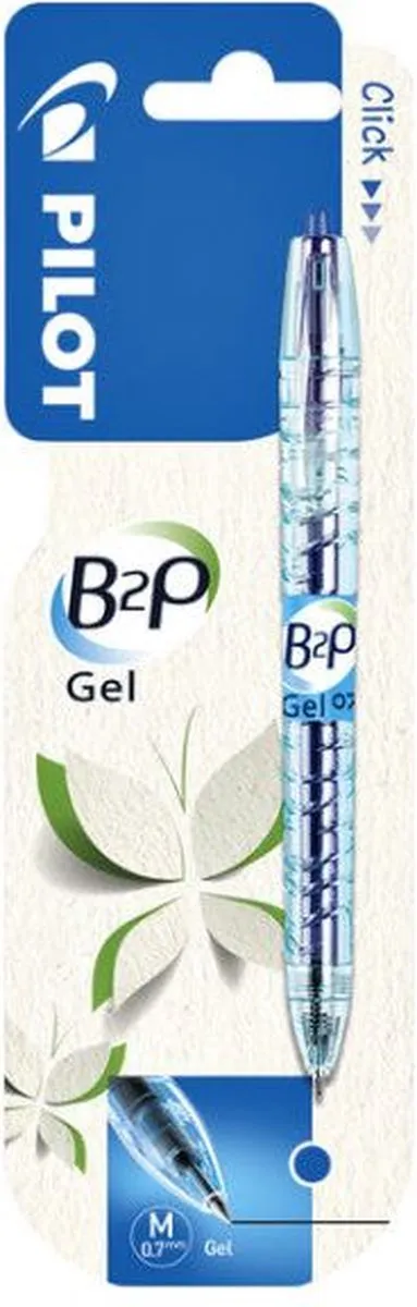 Pilot Begreen B2P Gelschrijver - Blauw