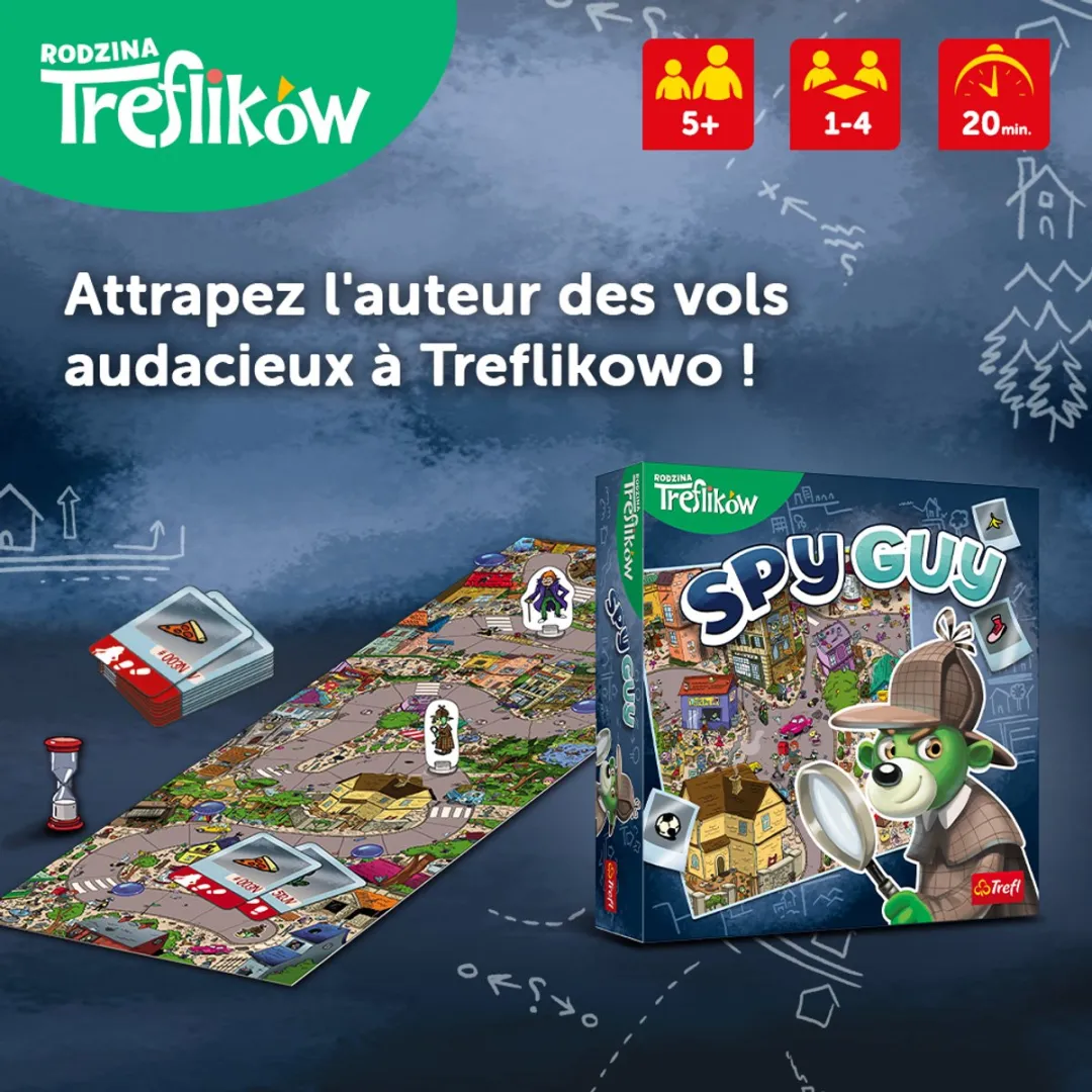 Trefl Spy Guy France Bordspel - Educatief - 02580