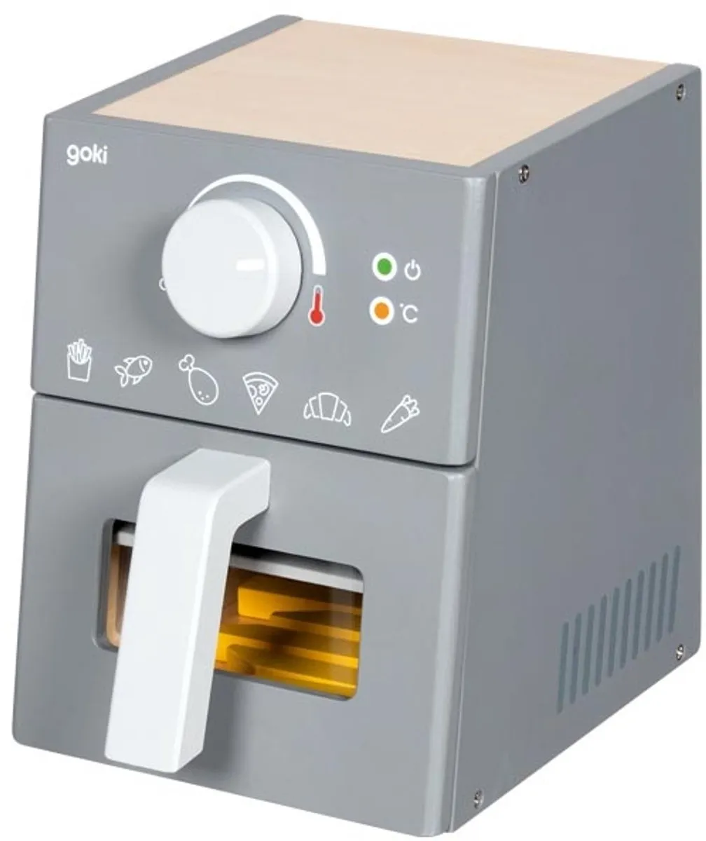 Goki GK51430 Airfryer Speelgoedset - 16-delig - Multicolor
